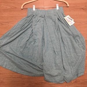 Lularoe Madison Skirt in teal! New with tags.